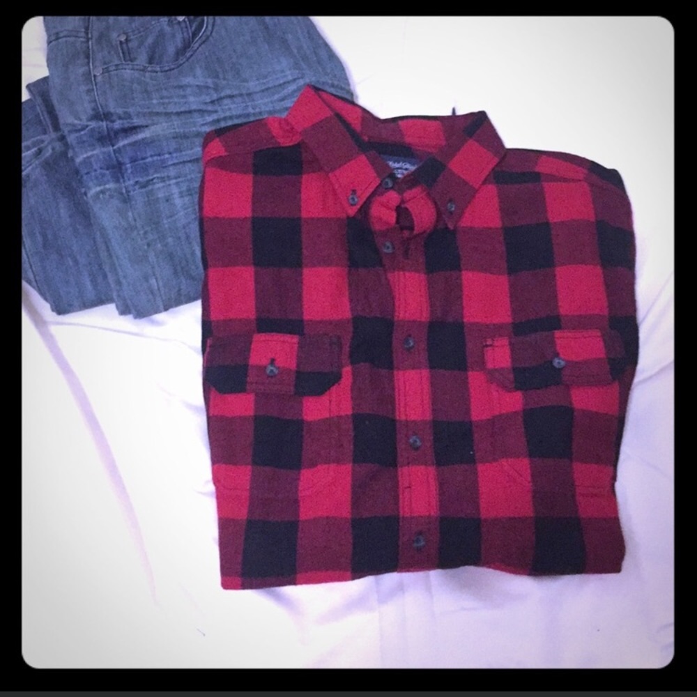XLT Men’s Long Sleeve Lumber Jack Button Down